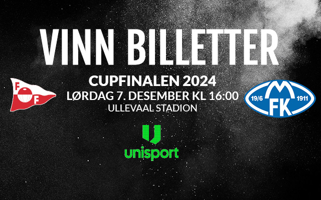 KONKURRANSE | Vinn billetter til cupfinalen Fredrikstad-Molde